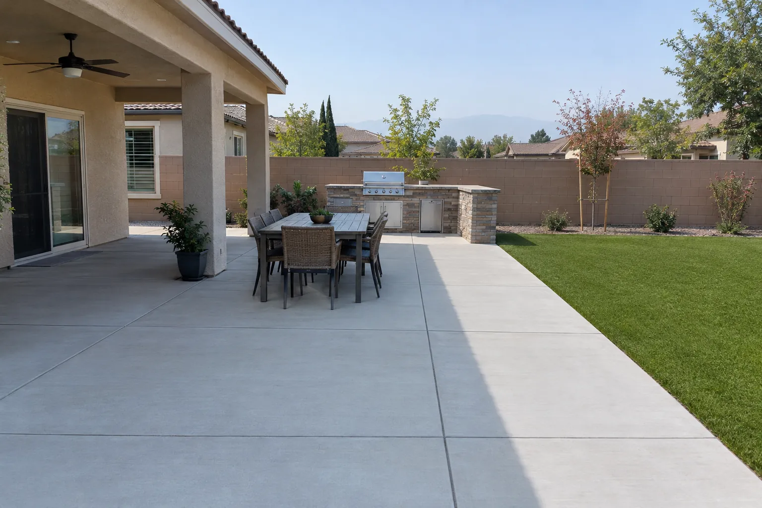 Concrete Patios in Clovis, CA