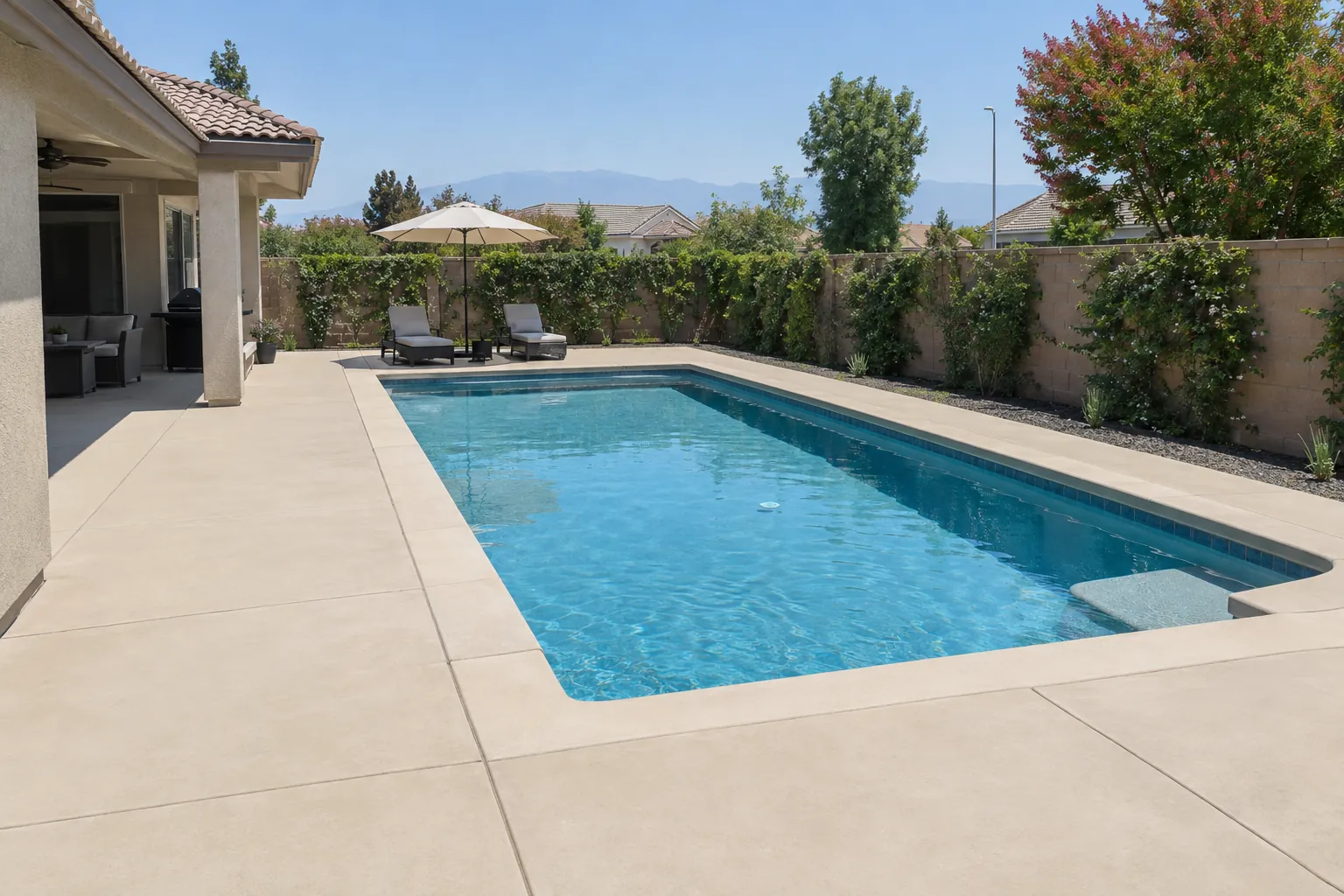 Pool Decks in Clovis, CA