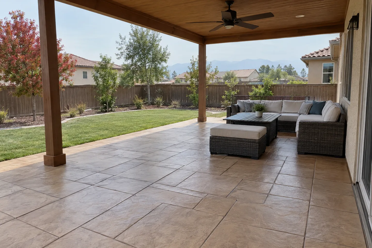 Stamped & Decorative Concrete in Clovis, CA